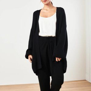 Quince Organic Cotton Oversized Cardigan